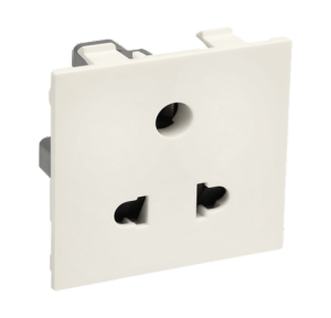 Legrand Britzy 2M 3 Pin Socket, 6734 56